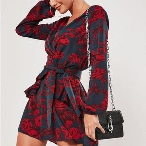 Misguided floral dress